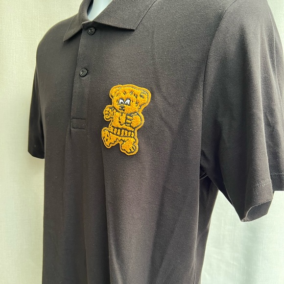 New Men’s “Sandro Paris” Black Teddy Bear Polo Shirt - Picture 4 of 7